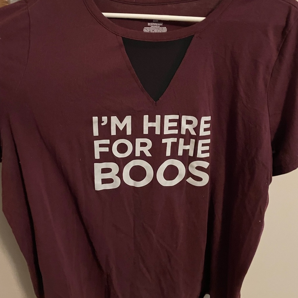 Lane Bryant Halloween I’m here for the boos tshirt size 22